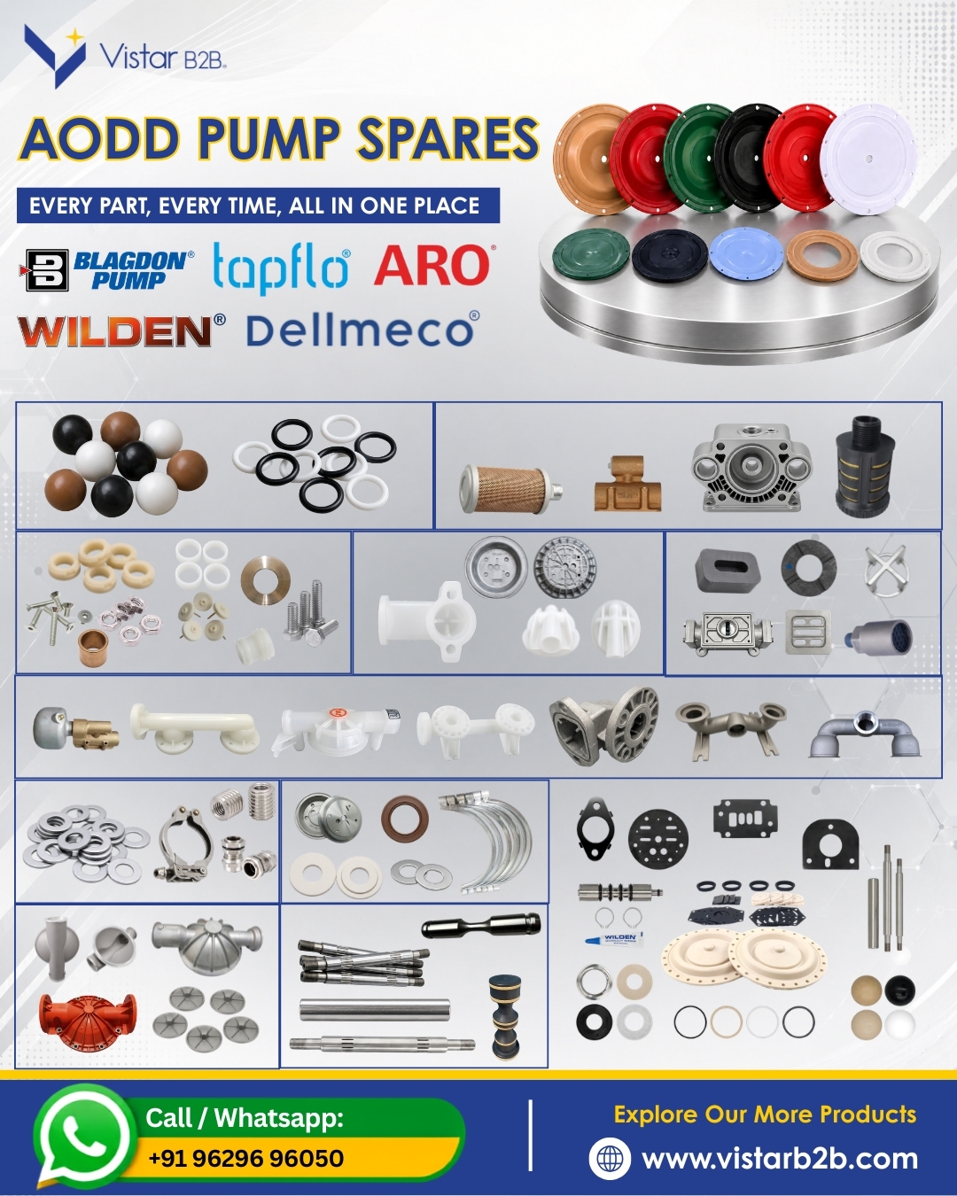 Need AODD Pump Spares Find Every Part You Need in One Place