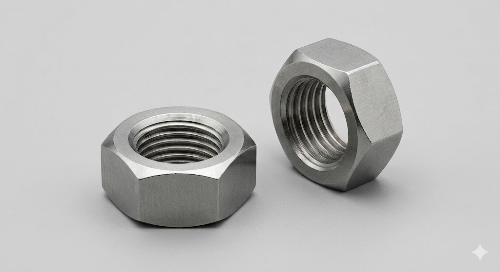 Air Valve Fastener Standard Hex Nut (10-24 Steel)