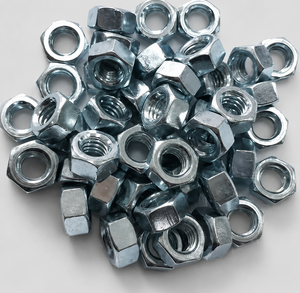 Nut, Hex, 5/16-18  with Zinc plating