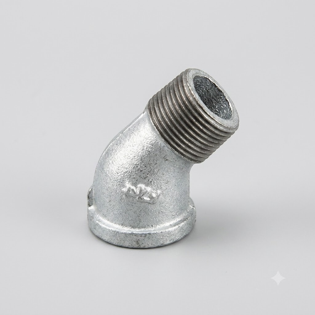 Connector, Muffler (3/4 X 45)