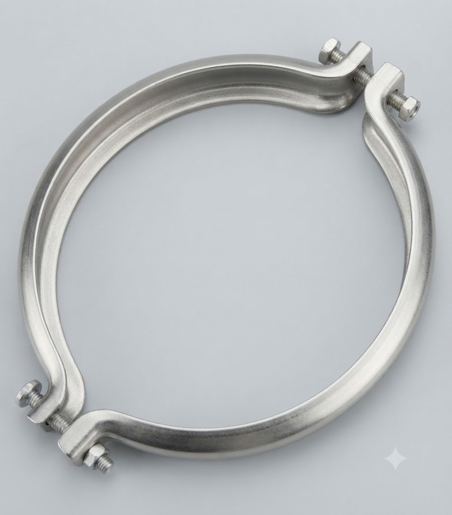 Large Main Outer Nested Clamp Band Assembly (Steel)
