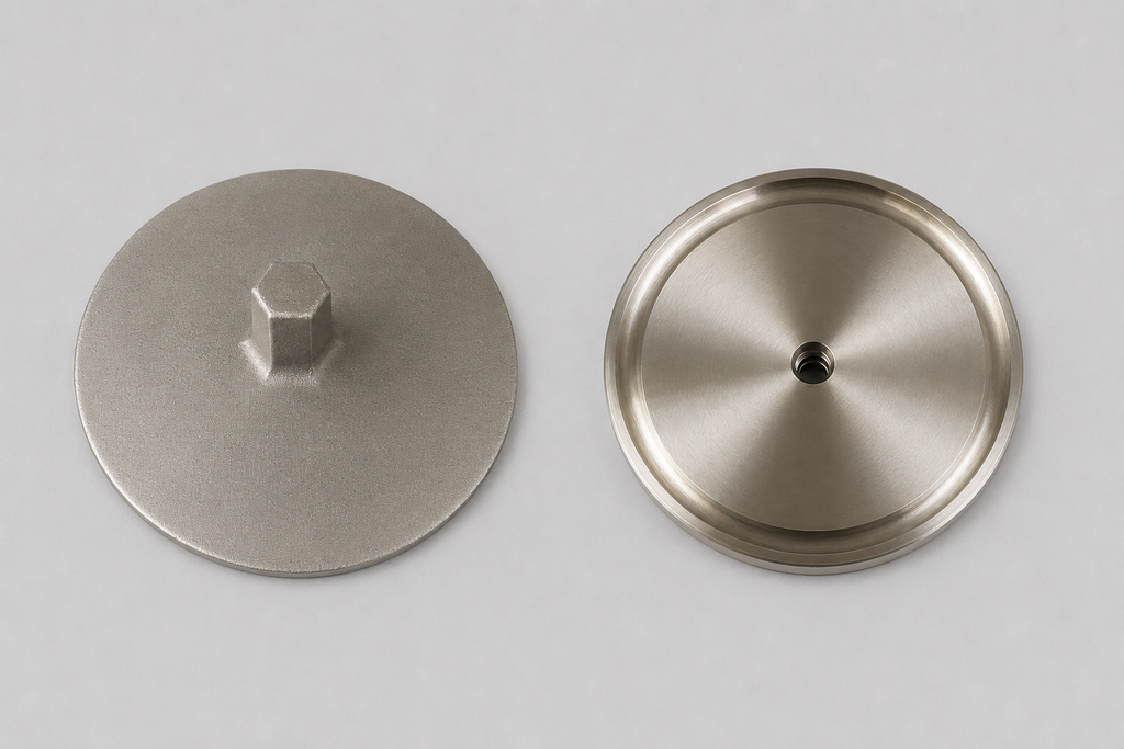 Passivated Outer Diaphragm Piston for Rubber (SS)
