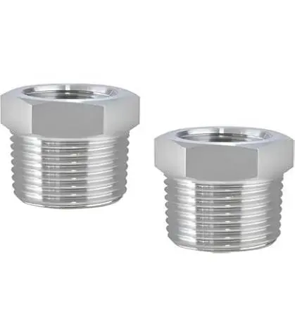 1-1/2" to 1" Reducer Bushing Pipe Fitting