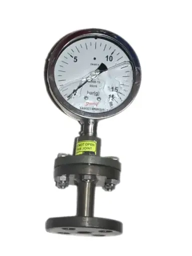 [GIC PG 4" (-1 to 9 kg/cm2)] BOURDON SENSING PRESSURE GAUGE (-1 to 9 KG/CM2 RANGE) - 4"(100MM)