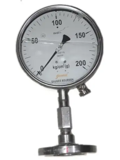 [GIC PG 6" (-1 to 9 kg/cm2)] BOURDON SENSING PRESSURE GAUGE (-1 to 9 KG/CM2 RANGE) - 6"(150MM)