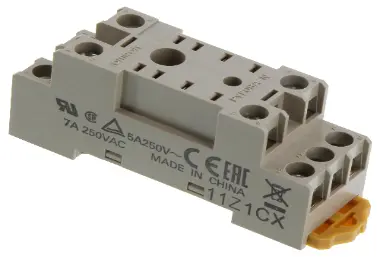 [PY 6025E] Omron 8-pin Relay Socket, Panel / DIN (PYF08A-N)