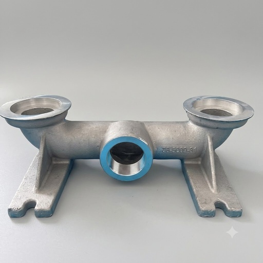 [V 04-5080-03] Manifold, Inlet, footed