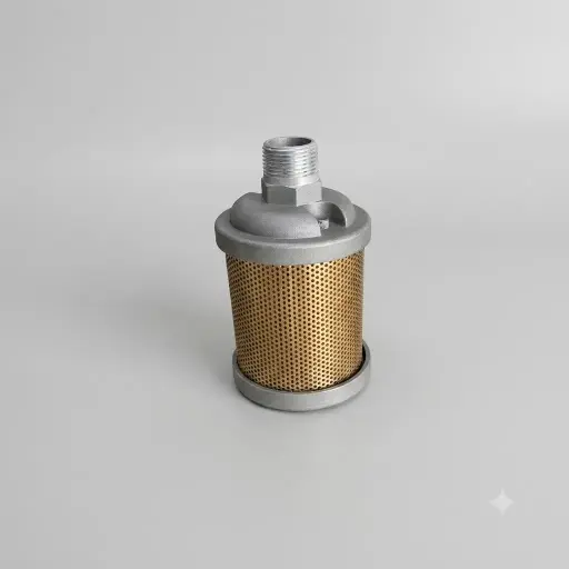 [V 02-3512-99] MUFFLER, METAL, 1/2"
